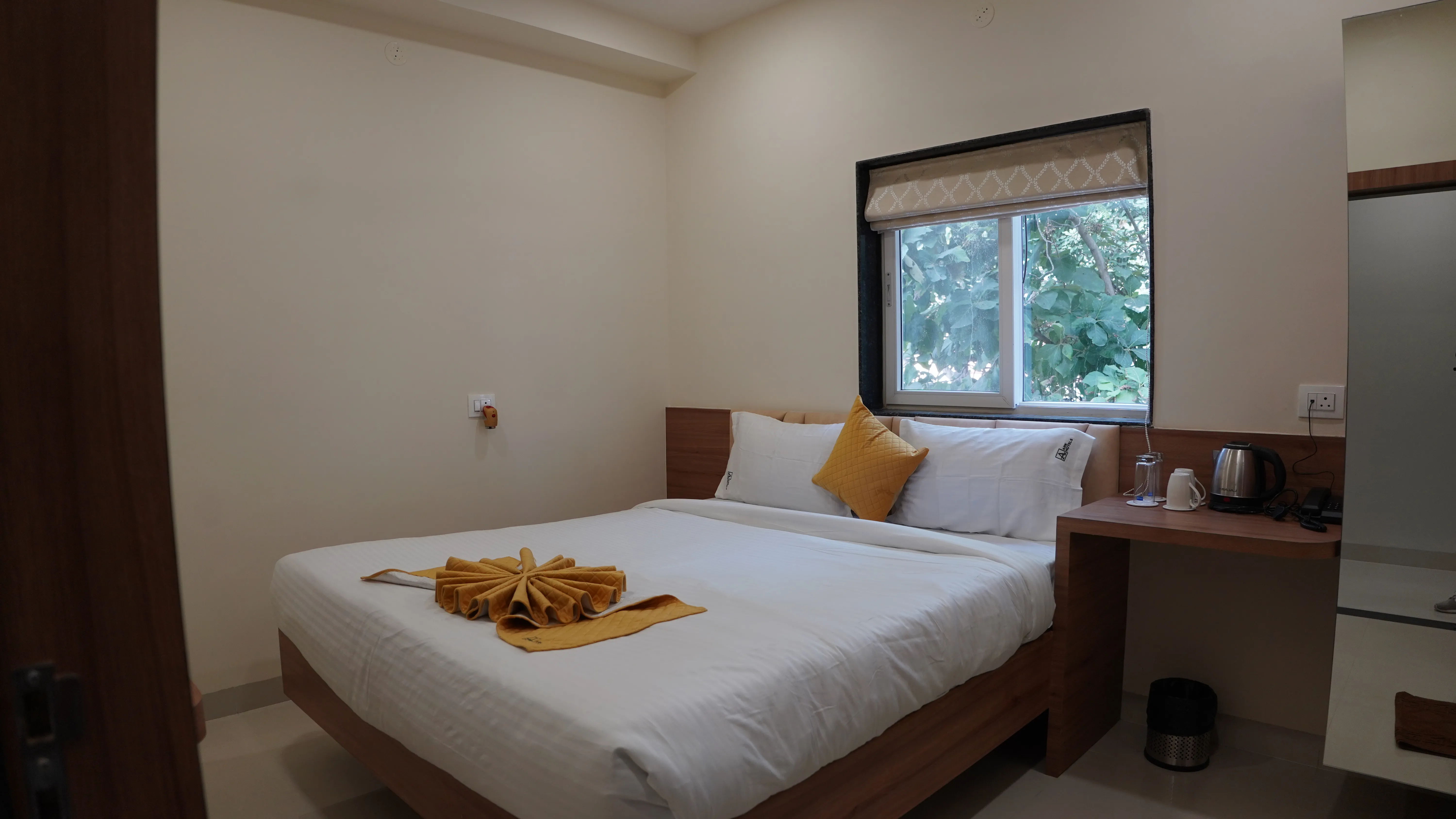 Double room with work corner at ARK Hotels Ranchi