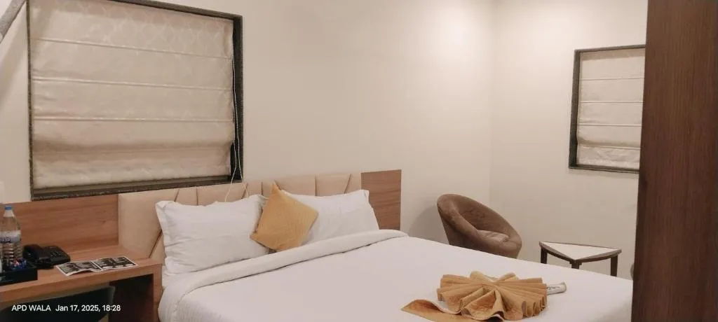 Super Double room at ARK Hotels Ranchi