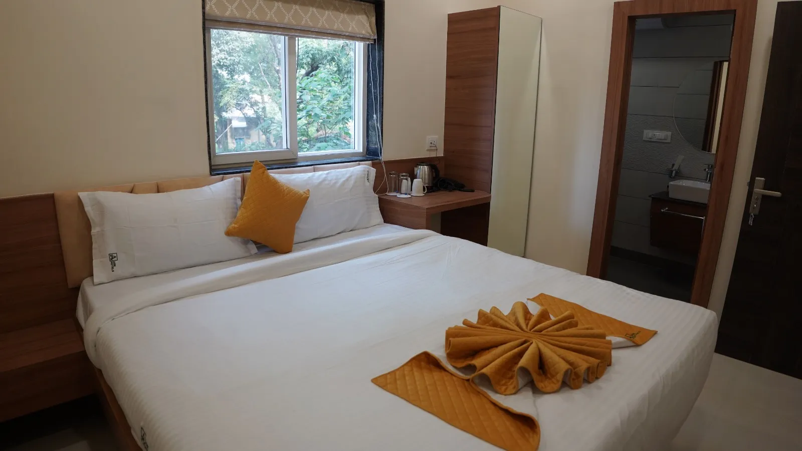 Deluxe Double room at ARK Hotels Ranchi
